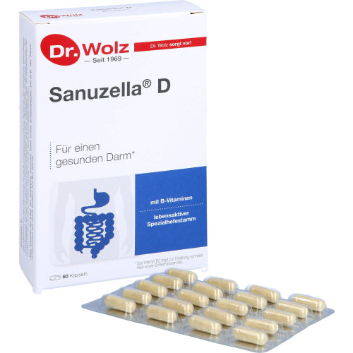Sanuzella D Zellulosekapsel (60 Stk.)
