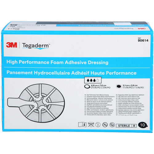 Tegaderm Foam ADH 6,9 x 7,6 cm (10 Stück)