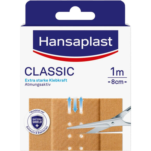 Hansaplast Classic Plaster 1mx8cm (1 stk.ück)
