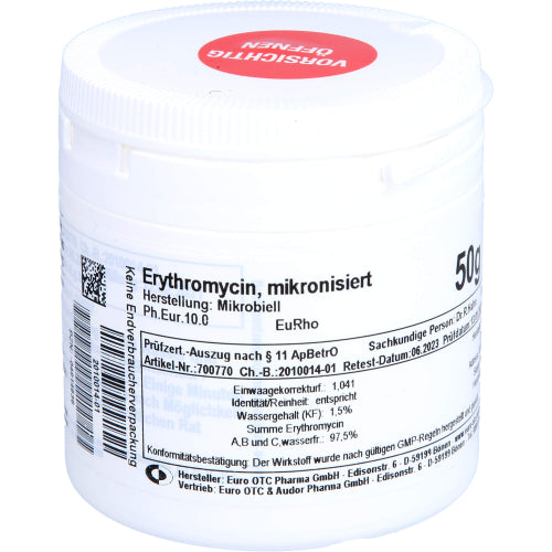 Erythromycin mikronisiert (50 g)