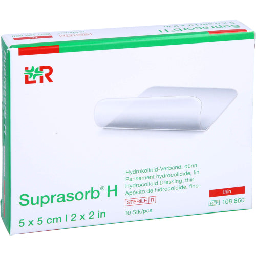 Suprasorb H Dünn 5x5cm (10 Stk.)