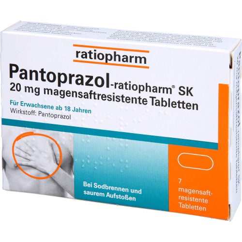 Pantoprazol Ratio SK 20 mg (7 Stück)