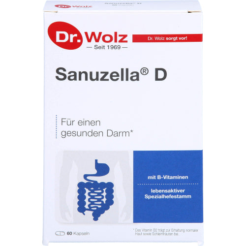 Sanuzella D Zellulosekapsel (60 Stk.)