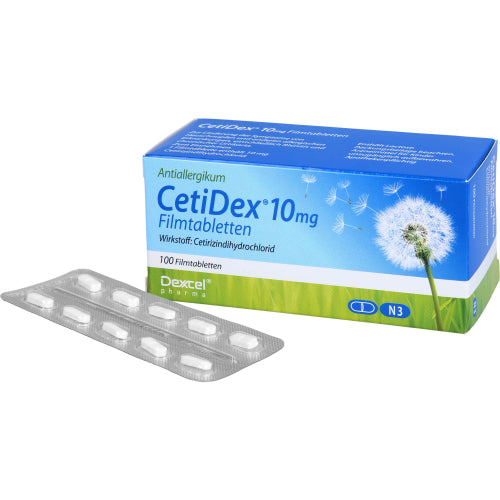 Cetidex 10mg (100 stk.)