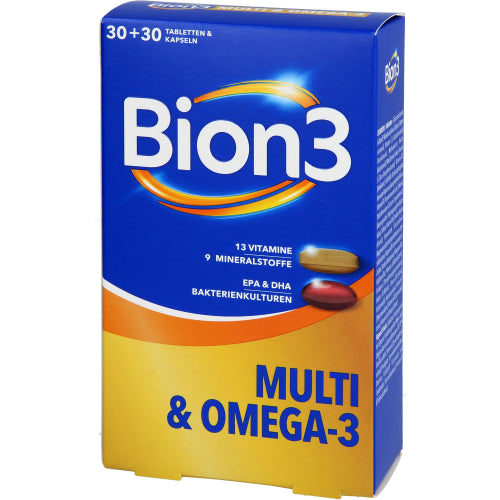 Bion3 Multi+Omega-3 (30+30) (2x30 St.)