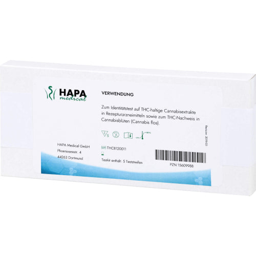 Cannabis Hapa THC-Teststreifen (5 Stk.)