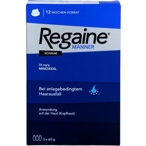 Regaine Mænd Skum 5% (3X60 ml)