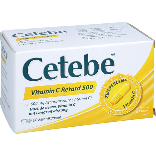 Cetebe Vitamin C Retard500 (60 St.)