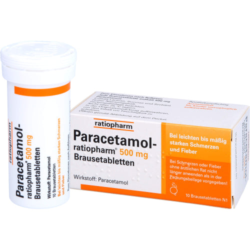 Paracetamol Ratio 500mg (10 stk.)