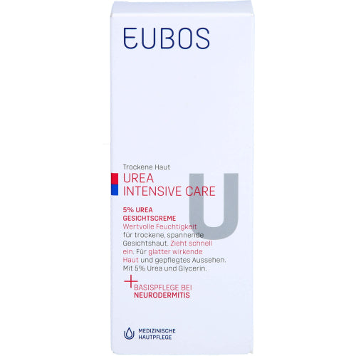 Eubos Tør Hud Urea 5% Ansigtscreme (50 ml)