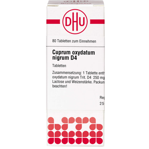 Cuprum Oxyd Nigr D 4 (80 St.)
