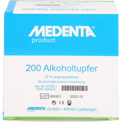 Alkoholtørre 70% Isopropylalkohol 872990 (200 stk.ück)