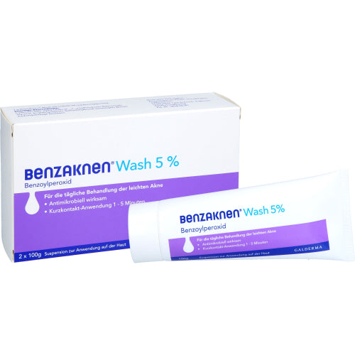 Benzaknen Wash 5% (2X100 g)
