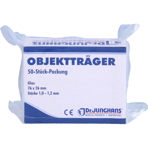 Objektträger 76X26mm (50 Stk.)