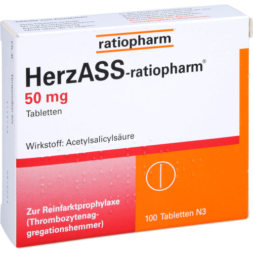 Herzass Ratiopharm 50mg (100 Stk.)