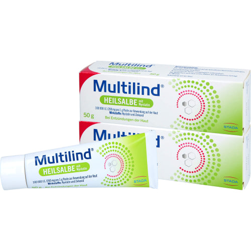 Multilind Heilsalbe Nystatin+Zink (2X50 g)