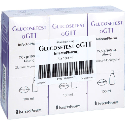 Glukosetest oGTT 27,5g/100 (300 ml)