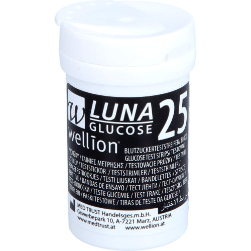 Wellion Luna Blutzuckermessstreifen (25 Stk.)