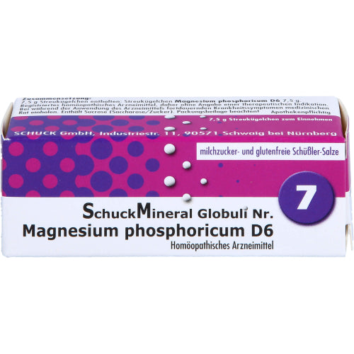 Schuckmineral Globuli 7 D6 (7,5 g)