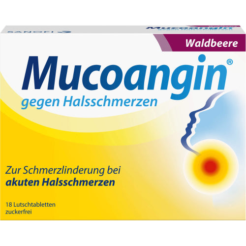 Mucoangin Waldbeere 20 mg (18 stk.)