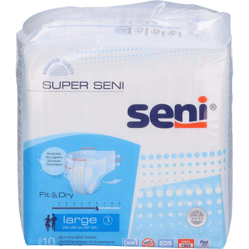 Seni Super Large Erwachsenenwindeln Gr. 3 (30 Stk.)