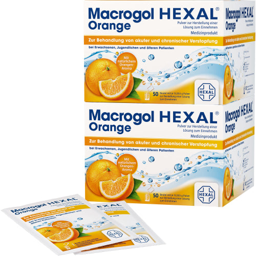 Macrogol Hexal Orange (100 stk.ück)