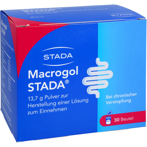 Macrogol Stada 13,7 g pulver til oral opløsning (30 stk.ück)