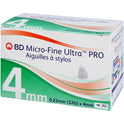 Bd Micro-Fine Ultra Pro Pen-Nåle 4 Mm 32 G (105 stk.ück)