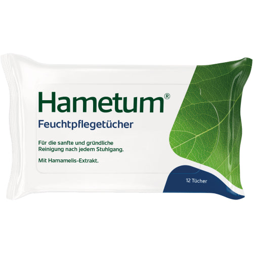 Hametum Feuchttücher mit Hamamelis (12 Stk.)