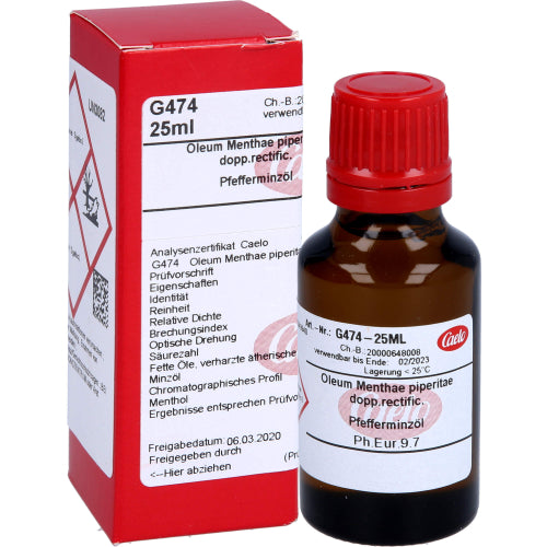 Oleum Menth PIP DOP Rect (25 ml)