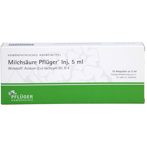 Milchsäurepulver Pflüger 5ml (10 Stk.)