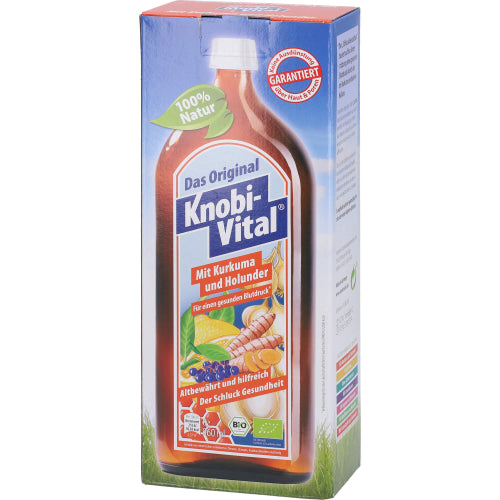 Knobivital Gurkemeje Hyldebær (960 ml)