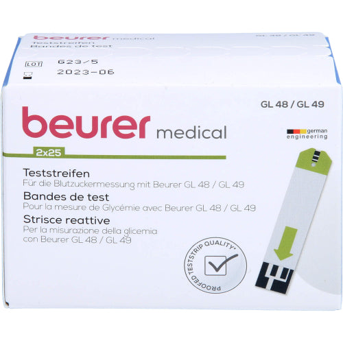 Beurer GL48/49 Teststreifen (50 Stk.)