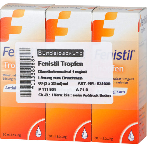 Fenistil dråber (3X20 ml)