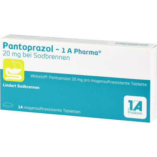 Pantoprazol 1A 20mg B Sodb (14 stk.)