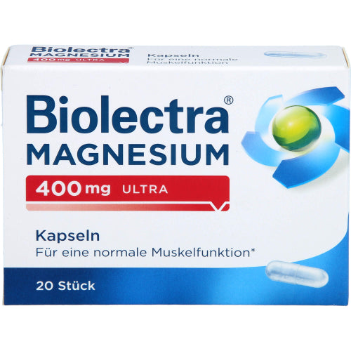 Biolectra Magn 400mg Ultra (20 stk.)