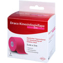 Draco Kinesio Tape Pink 5X5 (1 Stk.)