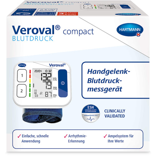 Veroval Compact håndledd blodtrykksmåler (1 stk.ück)