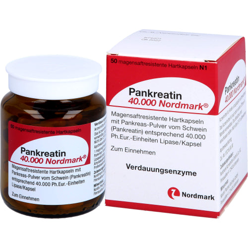 Pankreatin 40.000 Nordmark (50 Stück)