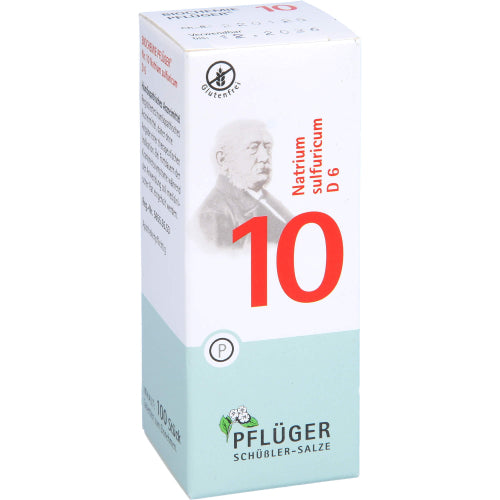 Biochemie 10 Natrium Sulfuricum D 6 (100 St.)