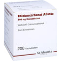 Calciumcarbonat Abanta 500 mg Kautabletten (200 Stück)