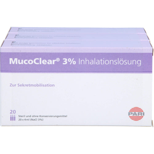 Mucoclear 3% NaCl Inhal LSG (60X4 ml)