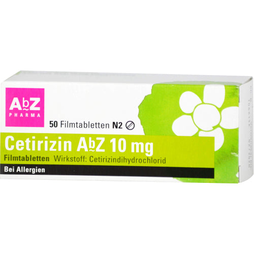 Cetirizin Abz 10 mg Filmtabletter (50 stk.ück)