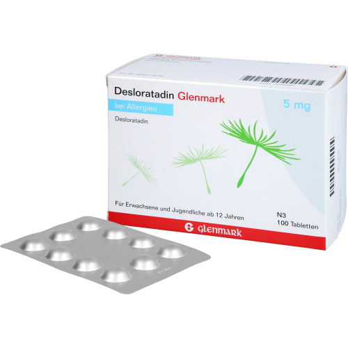 Desloratadin Glenmark 5 mg (100 stk.)