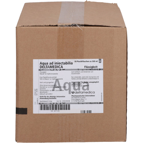 Aqua AD Iniectabilia (10X500 ml)