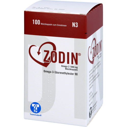Zodin Omega-3 1000mg WKA (100 Stk.)