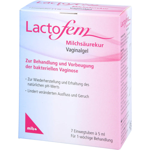 Lactofem Milchsäurekur Vaginalgel (7X5 ml)