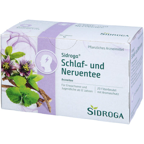 Sidroga Søvn- og Nerve-te (20X2.0 g)