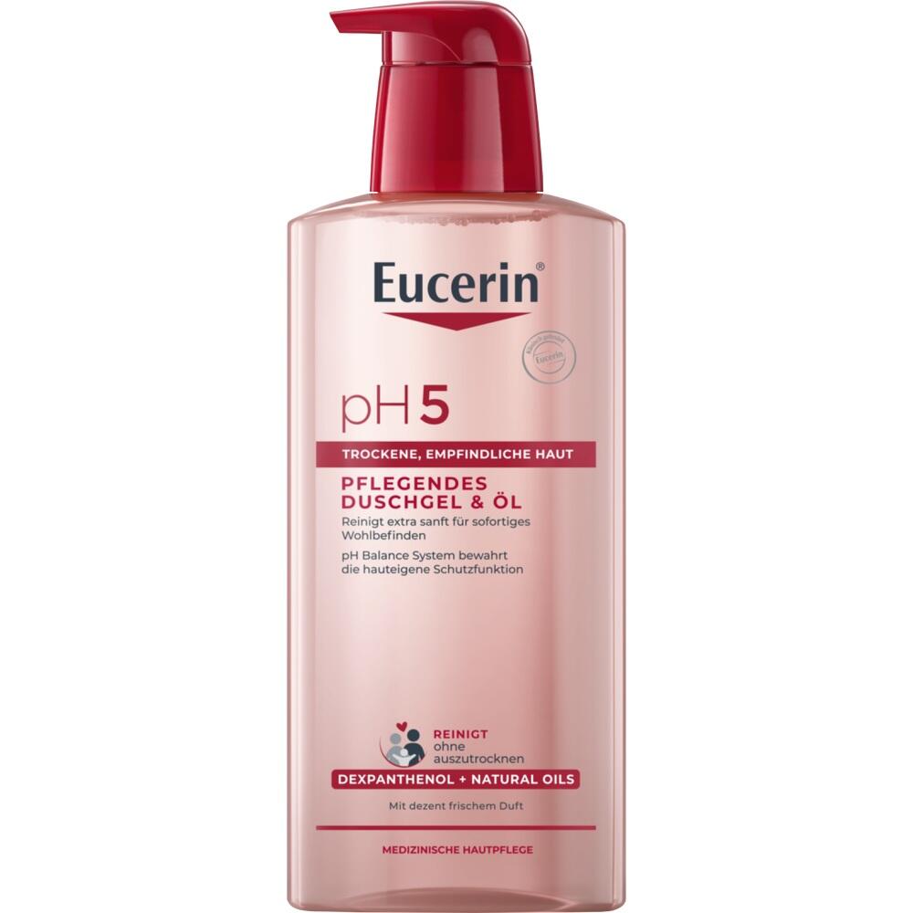Eucerin Ph5 Duschgel og olie Følsom hud (400 ml)