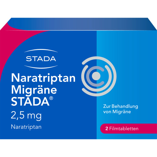 Naratriptan Migr Stada 2.5 (2 stk.)